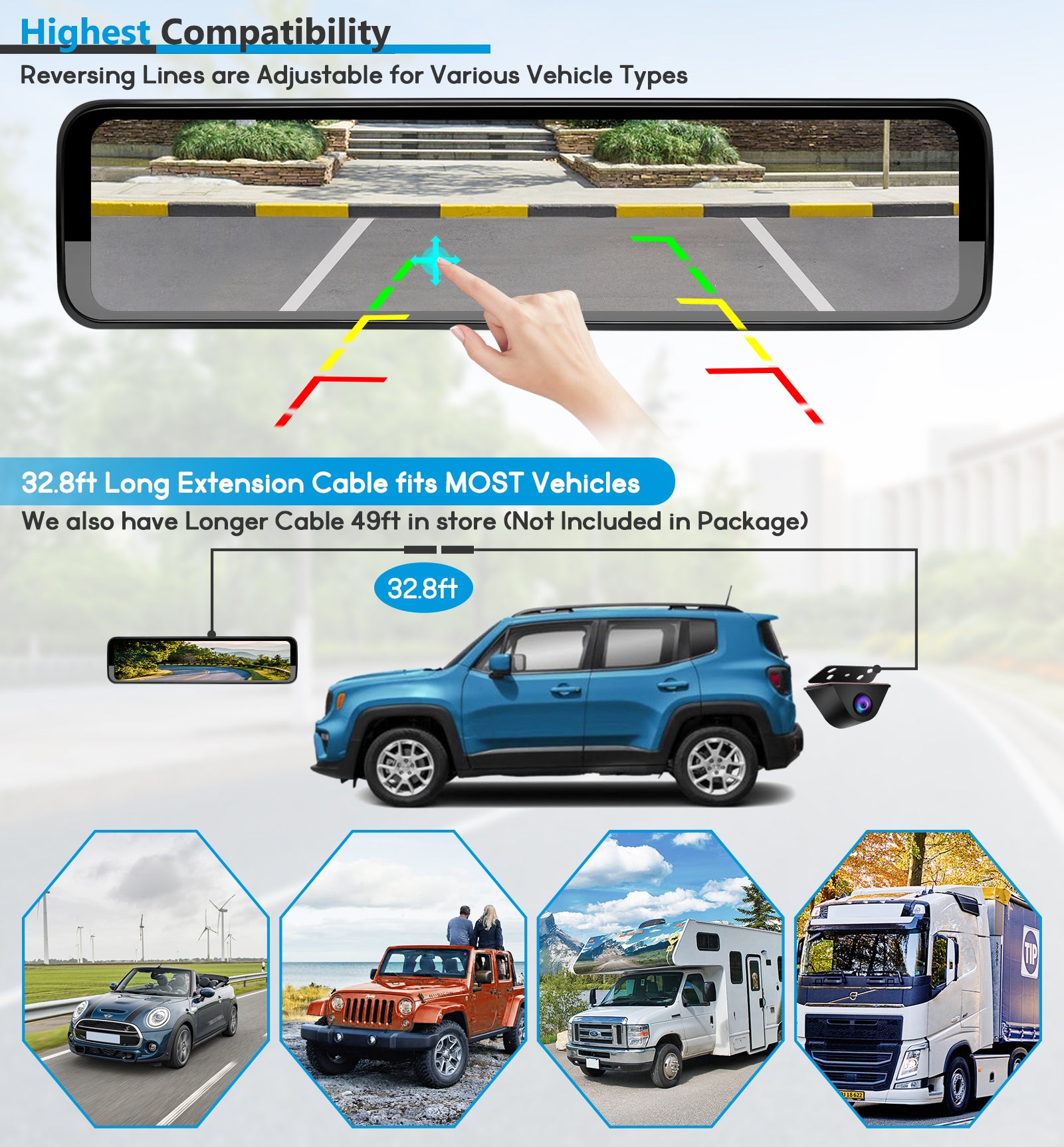Pormido top dash cam D50 Pciture 6