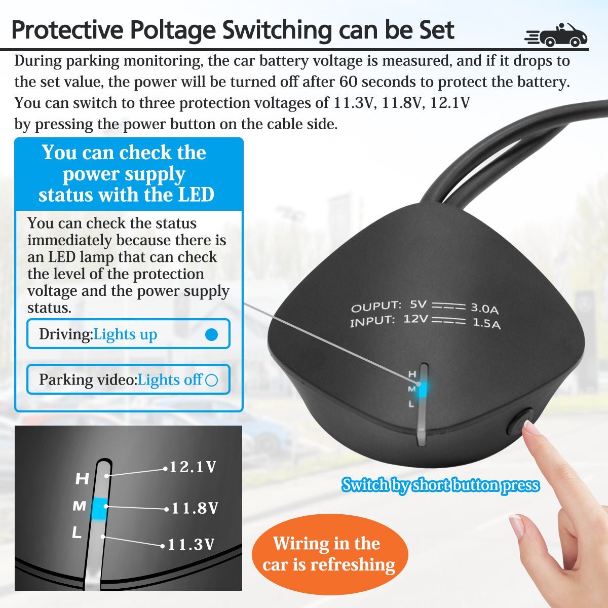 PORMIDO D50 Hardwire Kit Picture 2