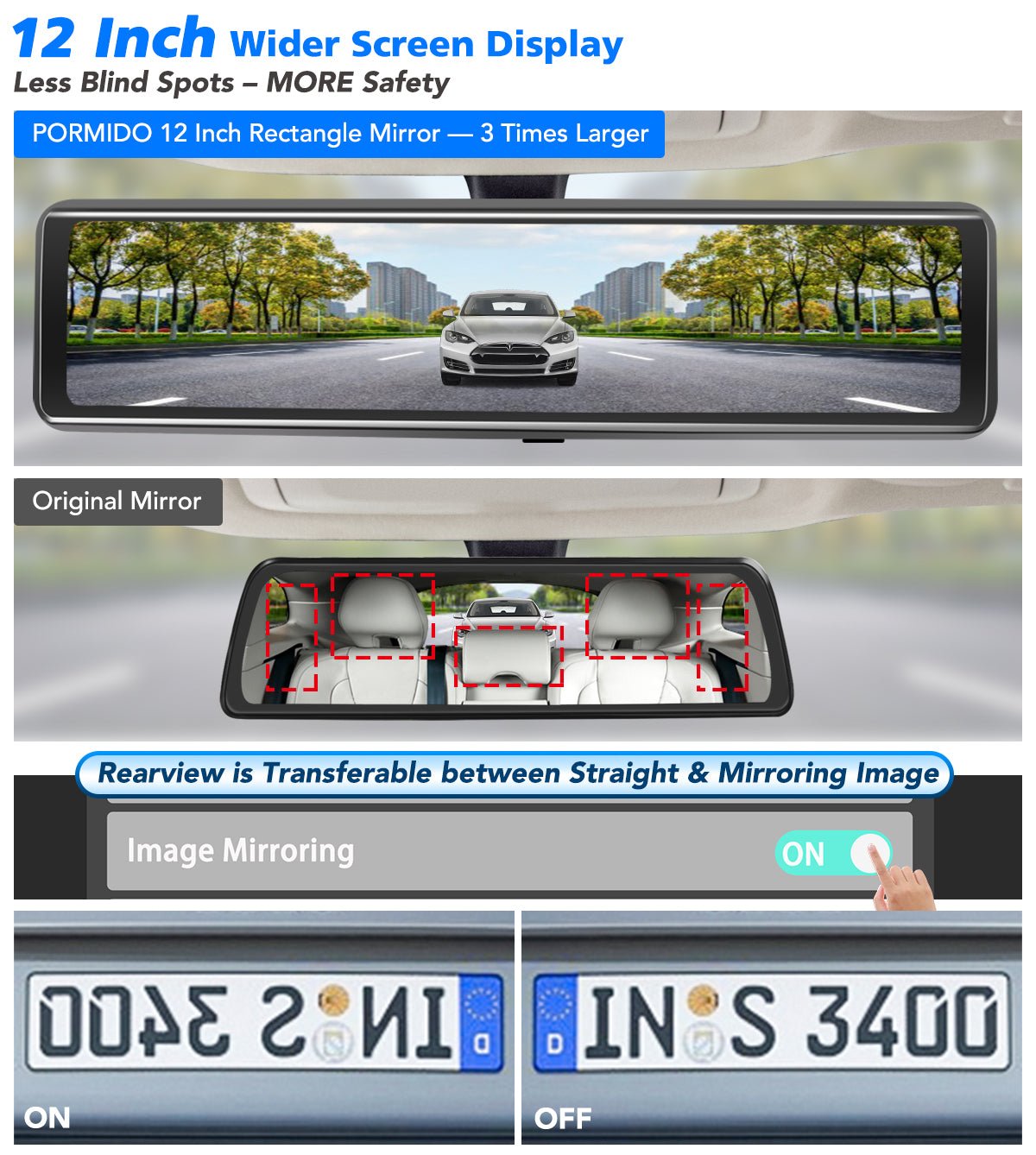Pormido car dashcam PR998 Pciture 7