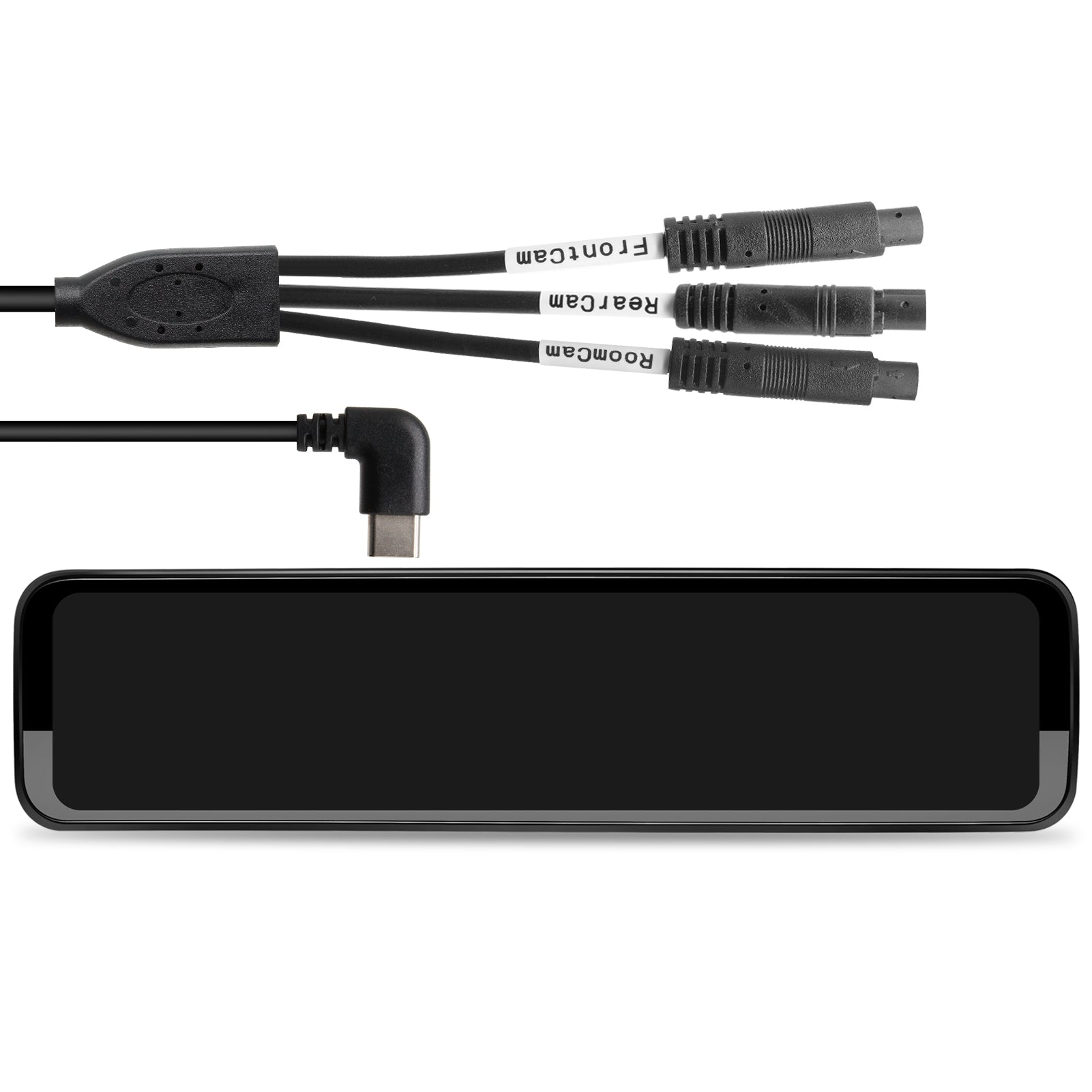PORMIDO Mirror Screen Replacement for D50 3 Channel System